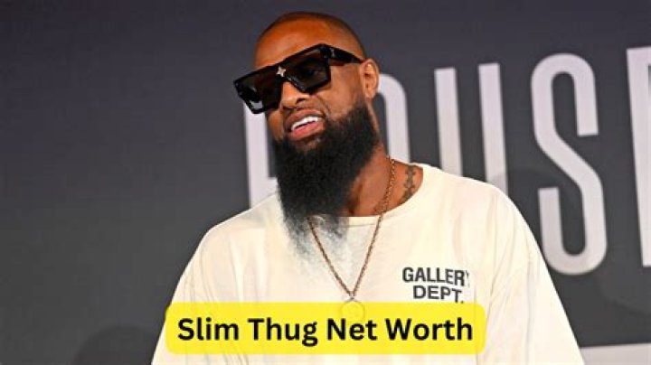 Unveiling Slim Thug's Net Worth: Discoveries And Insights
